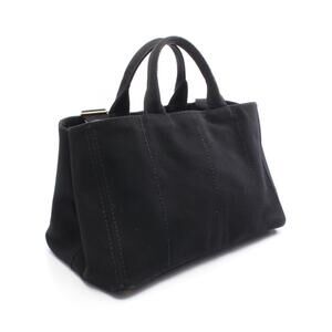 Prada Canvas CANAPA Tote Bag Black